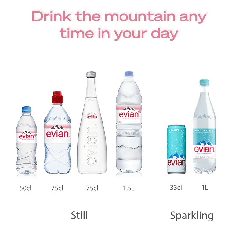 Drink the mountain any time in your day